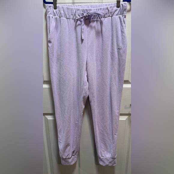 Juicy Couture Pants - Juicy Couture Lilac Terry cloth joggers Size L